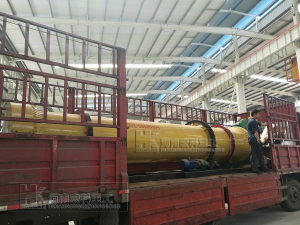   福建的用戶，你采購的雞糞烘干機(jī)已發(fā)貨，請(qǐng)注意查收